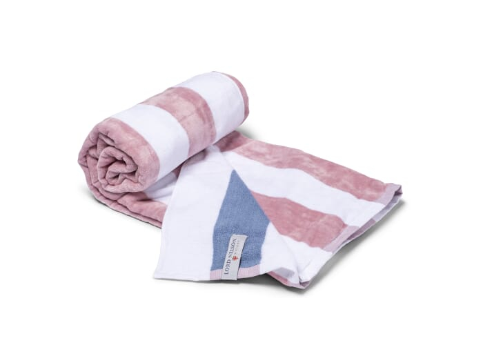 Jeu de Cornhole promotionnel Lord Nelson Blanc/Rose Pastel